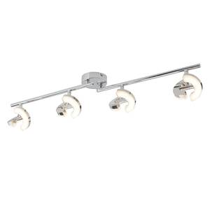 LED-plafondlamp Affi Plexiglas/roestvrij staal - 4 lichtbronnen - Aantal lichtbronnen: 4