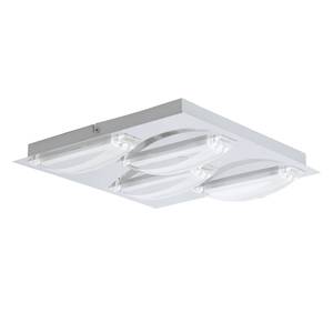 LED-plafondlamp Chur III Plexiglas/roestvrij staal - 4 lichtbronnen