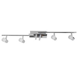 Plafonnier London III Plexiglas / Acier inoxydable - 8 ampoules
