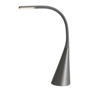 LED-Tischleuchte Alf IV Silikon / Edelstahl - 1-flammig - Silber