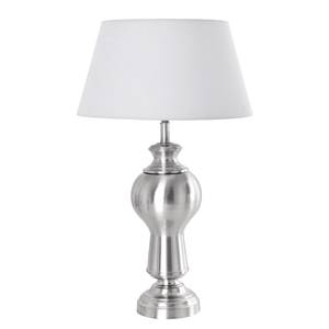 Lampe Hallsville II Tissu mélangé / Acier inoxydable - 1 ampoule