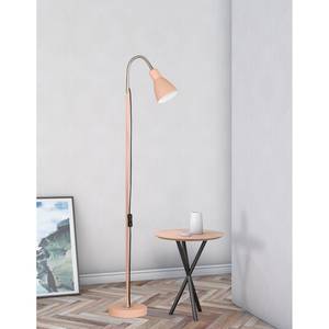 Lampadaire Lolland Fer - 1 ampoule - Rose