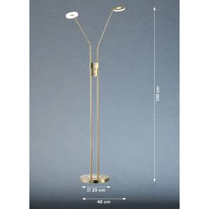 Lampadaire Dent II Plexiglas / Fer - 2 ampoules