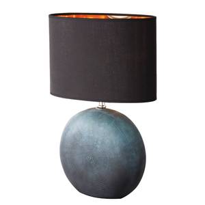 Lampe Foro II Tissu mélangé / Céramique - 1 ampoule