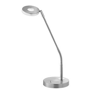 LED-Tischleuchte Dent Acrylglas / Eisen - 1-flammig - Matt Silber