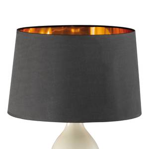 Lampe Tone Tissu mélangé / Céramique - 1 ampoule - Hauteur : 63 cm