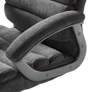 Fauteuil de direction Hatley Microfibre - Gris - Microfibre Honola: Gris clair