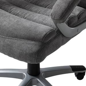 Fauteuil de direction Hatley Microfibre - Gris - Microfibre Honola: Gris clair