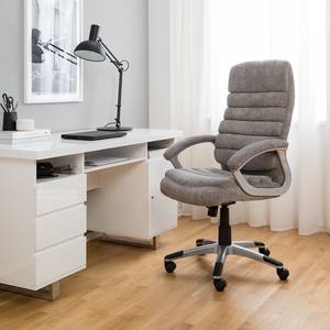 Fauteuil de bureau Hatley III Microfibre - Gris