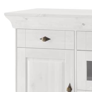 Dressoir Bergen II massief grenenhout - Wit grenenhout