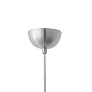 Suspension Gleam Verre / Acier - 1 ampoule - Blanc