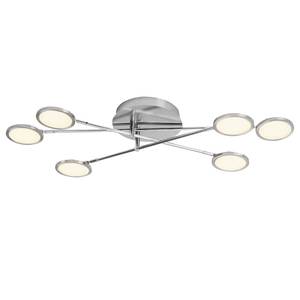 LED-wandlamp Harlie Plexiglas/staal - 6 lichtbronnen