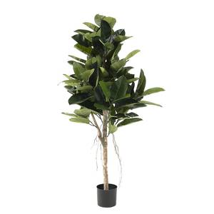 Kunstplant Floha kunststof - groen/zwart