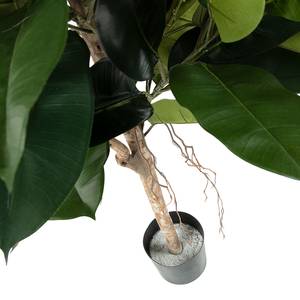 Kunstplant Floha kunststof - groen/zwart