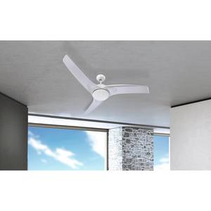 Deckenventilator Primo Milchglas / Eisen - 2-flammig