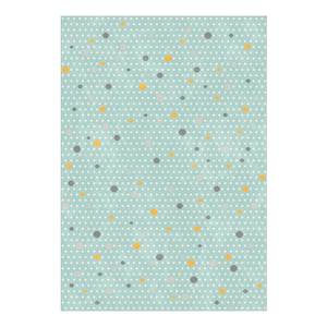 Tapis enfant Canvas VI Fibres synthétiques - Bleu