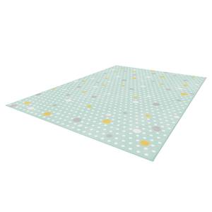 Tapis enfant Canvas VI Fibres synthétiques - Bleu