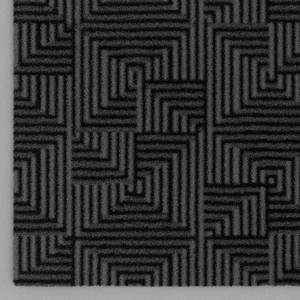 Tapis Play IX Fibres synthétiques - Noir - 160 x 230 cm