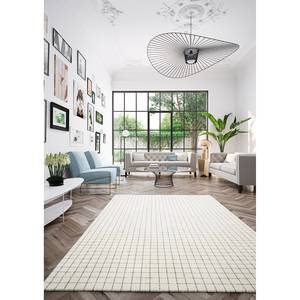 Tapis Opus IV Fibres synthétiques - Blanc laine - 160 x 230 cm