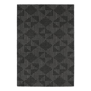 Tapis Play IX Fibres synthétiques - Noir - 80 x 150 cm