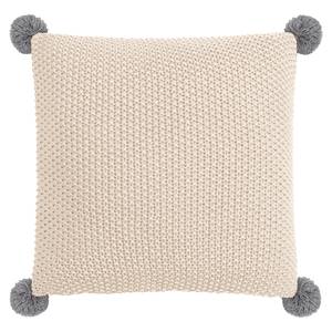 Housse de coussin Lisette Tissu - Ecru