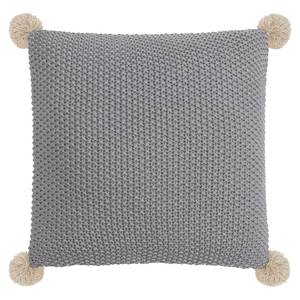 Housse de coussin Lisette Tissu - Gris