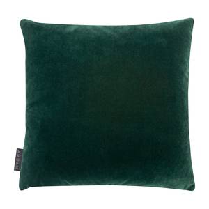 Housse de coussin Vermont Velours - Vert foncé / Bordeaux - 40 x 40 cm