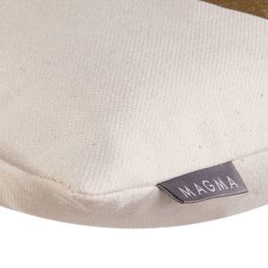 Housse de coussin bois doré Tissu mélangé - Beige