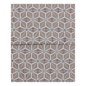 Tafelloper Loretto Textielmix - Taupe