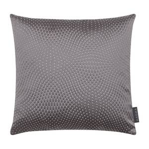 Housse de coussin Sylvana Tissu mélangé - Gris - 40 x 40 cm