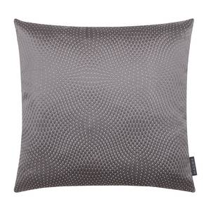 Housse de coussin Sylvana Tissu mélangé - Gris - 50 x 50 cm