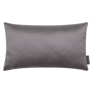 Housse de coussin Sylvana Tissu mélangé - Gris - 30 x 50 cm