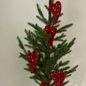 Kerstboomhangers Jaciara (6-delige set) schuimstof - rood