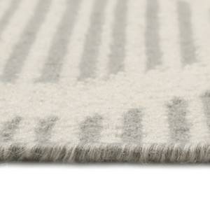 Wollteppich Rainns Kelim Textil - Sandgrau - Sandgrau