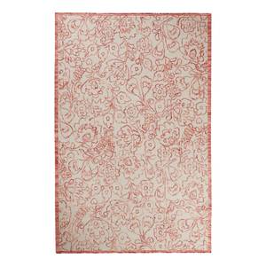 Tapis en laine Kayla Kelim Tissu - Saumon - Saumon