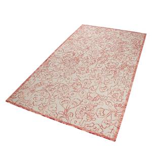 Tapis en laine Kayla Kelim Tissu - Saumon - Saumon