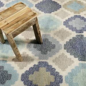 Tapis en laine Nilas Haute Kelim Tissu - Hortensia - Hortensia