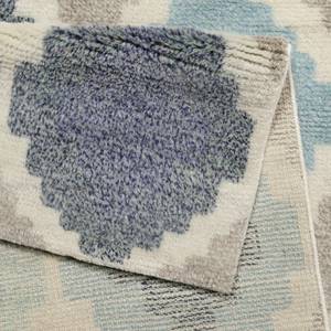 Tapis en laine Nilas Haute Kelim Tissu - Hortensia - Hortensia