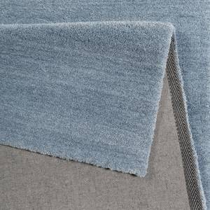 Tapis épais Loft Fibres synthétiques - Gris clair - Bleu - 130 x 190 cm