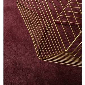 Hochflorteppich Loft Kunstfaser - Bordeaux - Bordeaux - 160 x 230 cm