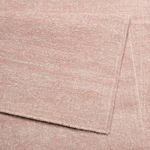 Kurzflorteppich Maya Kelim Textil - Pastellapricot - Pastellapricot
