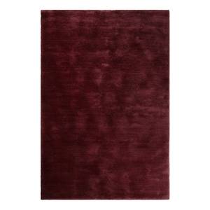Hochflorteppich Loft Kunstfaser - Bordeaux - Bordeaux - 200 x 200 cm