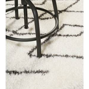 Tapis épais Afella Fibres synthétiques - Blanc vintage - Blanc vintage - 120 x 170 cm