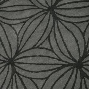 Tapis en laine Oria Tissu - Anthracite clair - Anthracite clair - 140 x 200 cm