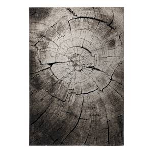Kurzflorteppich Wild Oak Kunstfaser - Creme / Grau - 160 x 225 cm