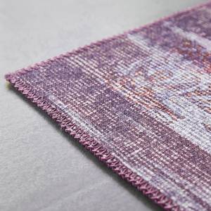 Tapis Embrace Fibres synthétiques - Violet / Crème - 160 x 230 cm