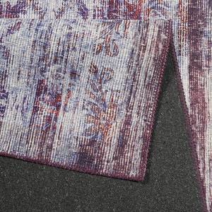 Tapis Embrace Fibres synthétiques - Violet / Crème - 160 x 230 cm