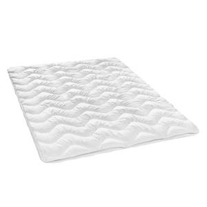 Surmatelas KiYDOO Basic Coton - Blanc - 135 x 200 cm - Couette toute-saison - Coton