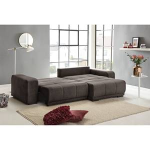 Ecksofa Blacktown Microfaser - Dunkelgrau