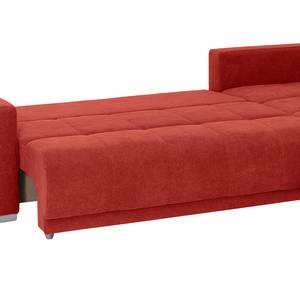 Canapé d’angle Benevides Microfibre - Convertible - Rouge
